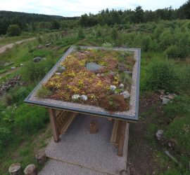 Peterculter community garden roof