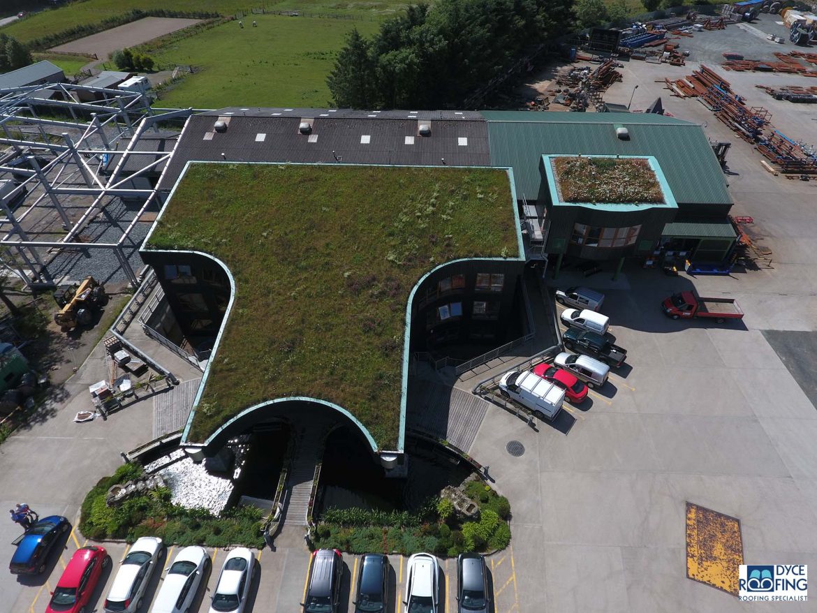 Garden roofs, R.B Ross steel fabricators,Parkhill. Completed 2007 and 2015