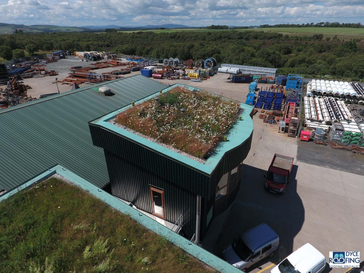 Garden roofs, R.B Ross steel fabricators,Parkhill. Completed 2007 and 2015