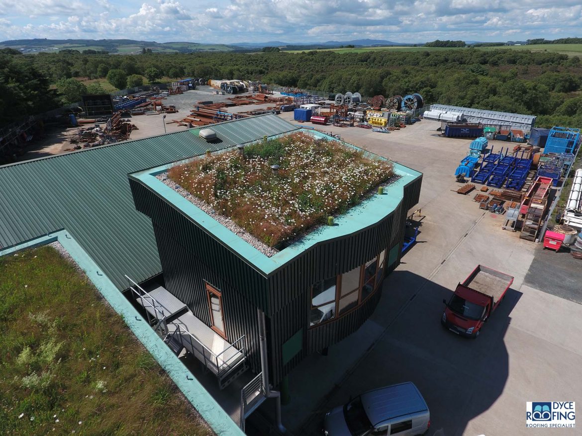 Garden roofs, R.B Ross steel fabricators,Parkhill. Completed 2007 and 2015