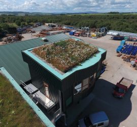 Garden roofs, R.B Ross steel fabricators,Parkhill. Completed 2007 and 2015