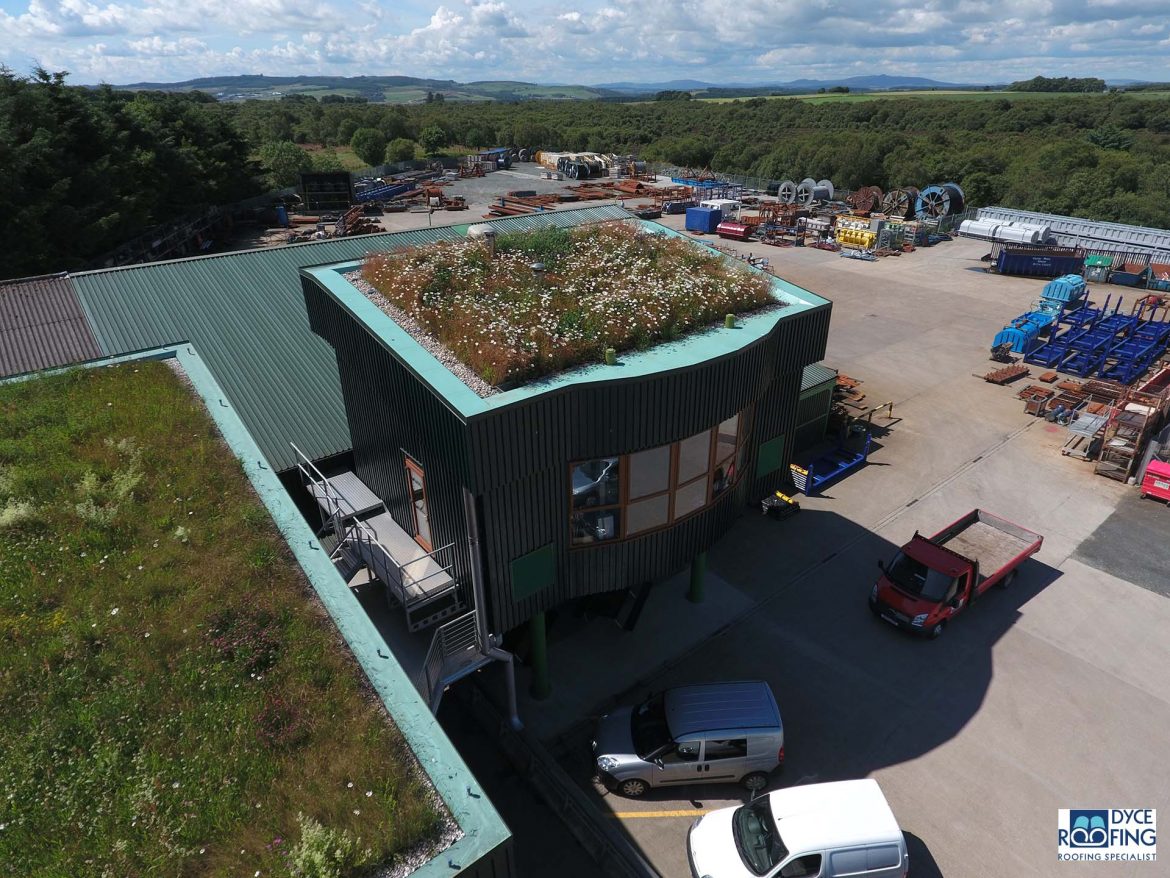 Garden roofs, R.B Ross steel fabricators,Parkhill. Completed 2007 and 2015